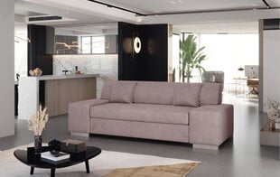 Диван  Porto 3, 210x90x98 см, розовый цвет цена и информация | Диваны | pigu.lt