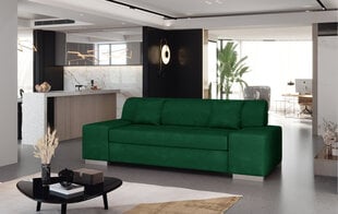 Диван  Porto 3, 210x90x98 см, зеленый цвет цена и информация | Диваны | pigu.lt