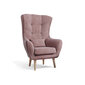 Fotelis Arti, rožinis kaina ir informacija | Svetainės foteliai | pigu.lt