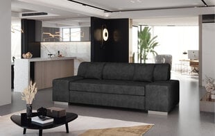 Sofa Porto 3, 210x90x98 cm, pilka kaina ir informacija | Sofos | pigu.lt