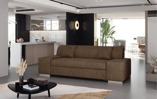 Диван  Porto 3, 210x90x98 см, коричневый цвет цена и информация | Диваны | pigu.lt