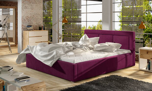 Кровать Belluno, 180x200 см, фиолетовый цвет цена и информация | Кровати | pigu.lt