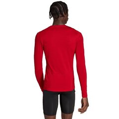 Adidas termo marškinėliai vyrams Techfit Aeroready Long Sleeve Tee M HP0639, raudoni kaina ir informacija | Vyriški termo apatiniai | pigu.lt