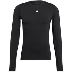 Adidas termo marškinėliai vyrams Techfit Aeroready Long Sleeve Tee M HP0626, juodi kaina ir informacija | Vyriški termo apatiniai | pigu.lt