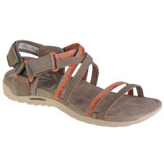 Basutės moterims Merrell Terran 3 Cush Lattice Sandals W J005664, rudos kaina ir informacija | Basutės moterims | pigu.lt