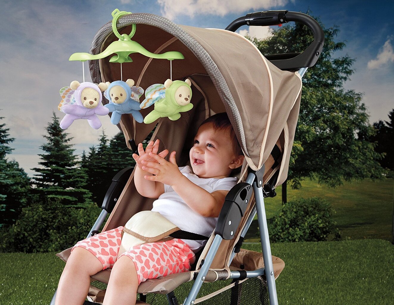 Muzikinė karuselė Fisher Price 3 in 1 Butterfly Dreams, CDN41 kaina ir informacija | Žaislai kūdikiams | pigu.lt