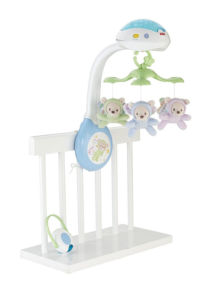 Muzikinė karuselė Fisher Price 3 in 1 Butterfly Dreams, CDN41 цена и информация | Žaislai kūdikiams | pigu.lt