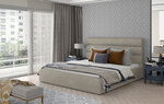 Кровать  Caramel, 200х200 см, бежевого цвета