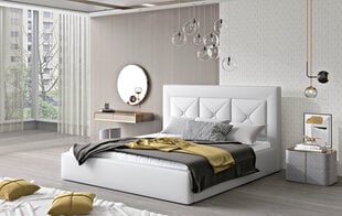 Кровать  Cloe, 140х200 см, белый цвет цена и информация | Кровати | pigu.lt
