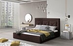Кровать  Cloe, 140х200 см, коричневый цвет