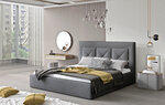 Кровать  Cloe, 160x200 см, серый цвет