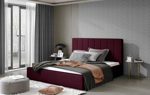 Кровать  Audrey, 140х200 см, красный цвет цена и информация | Кровати | pigu.lt