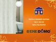 Tekstilinė vonios užuolaida 180x180 cm "Benedomo" kaina ir informacija | Vonios kambario aksesuarai | pigu.lt