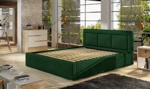 Кровать Belluno, 200x200 см, серый цвет цена и информация | Кровати | pigu.lt