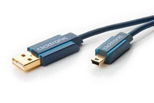 Clicktronic, USB-A/Micro USB-B, 3 m kaina ir informacija | Kabeliai ir laidai | pigu.lt
