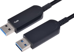 Fuj:tech USB A 3.2 Gen1 AOC, 7m kaina ir informacija | Kabeliai ir laidai | pigu.lt