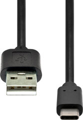 Fujtech USB-C - USB-A, 1 m kaina ir informacija | Kabeliai ir laidai | pigu.lt