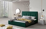 Кровать  Cloe, 140x200 см, зеленый цвет