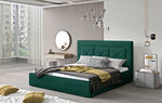 Кровать  Cloe, 140x200 см, зеленый цвет