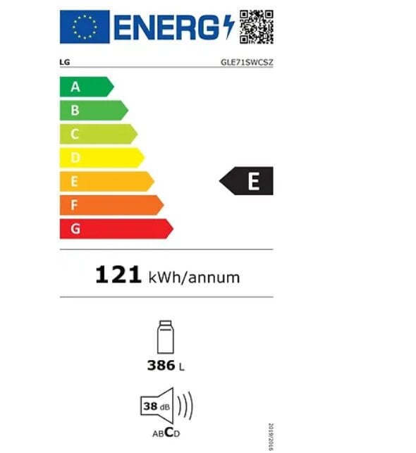 LG GLE71SWCSZ kaina ir informacija | Šaldytuvai | pigu.lt