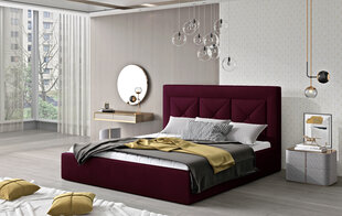 Кровать  Cloe, 180х200 см, красный цвет цена и информация | Кровати | pigu.lt
