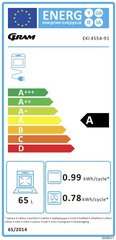 Gram EKI 4554-91 kaina ir informacija | Elektrinės viryklės | pigu.lt