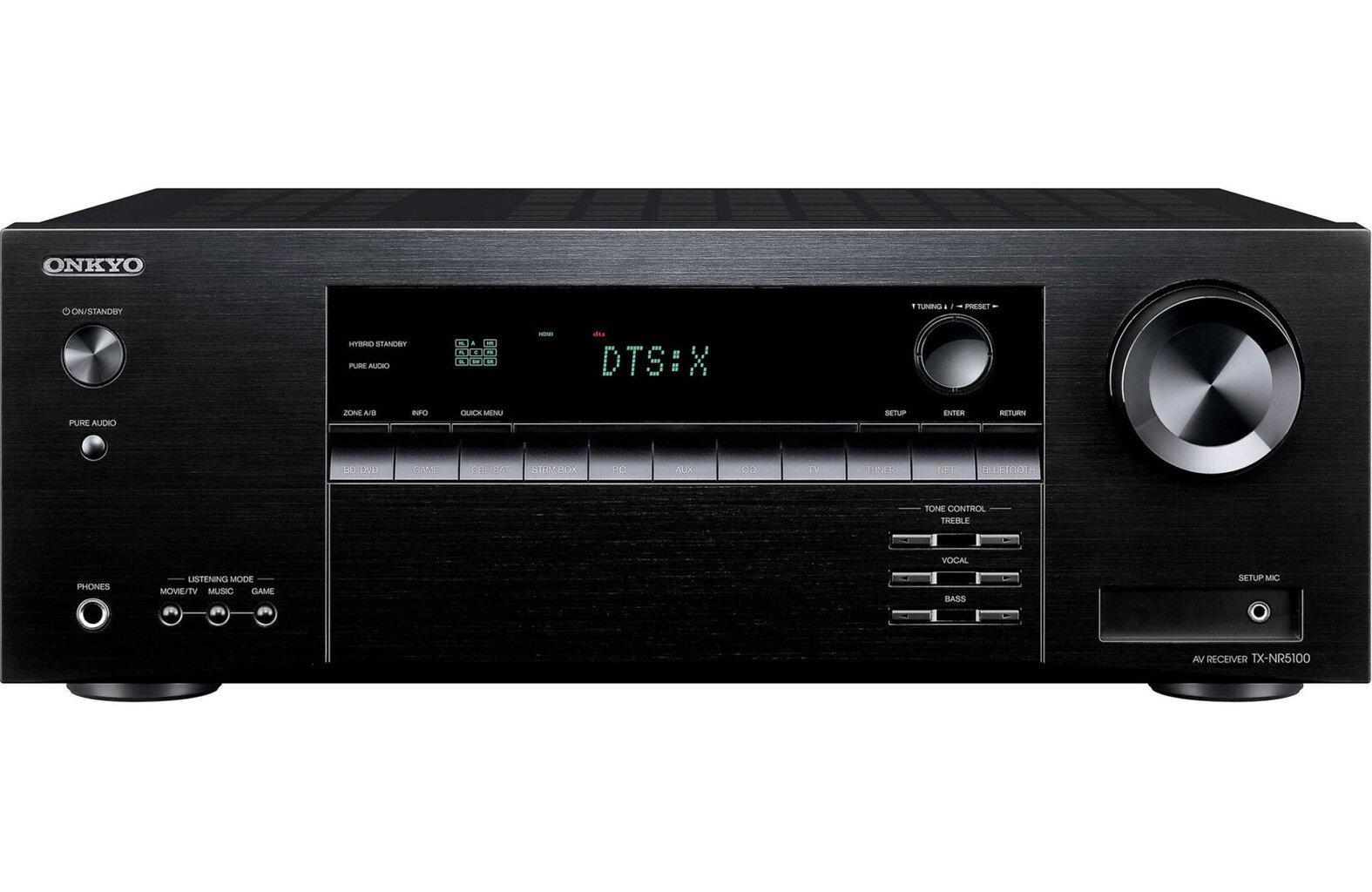 Onkyo TX-NR5100 7.2 kaina ir informacija | Namų kino sistemos | pigu.lt