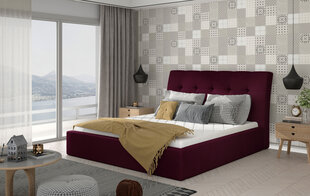 Кровать Inge 160х200 см, красного цвета цена и информация | Кровати | pigu.lt