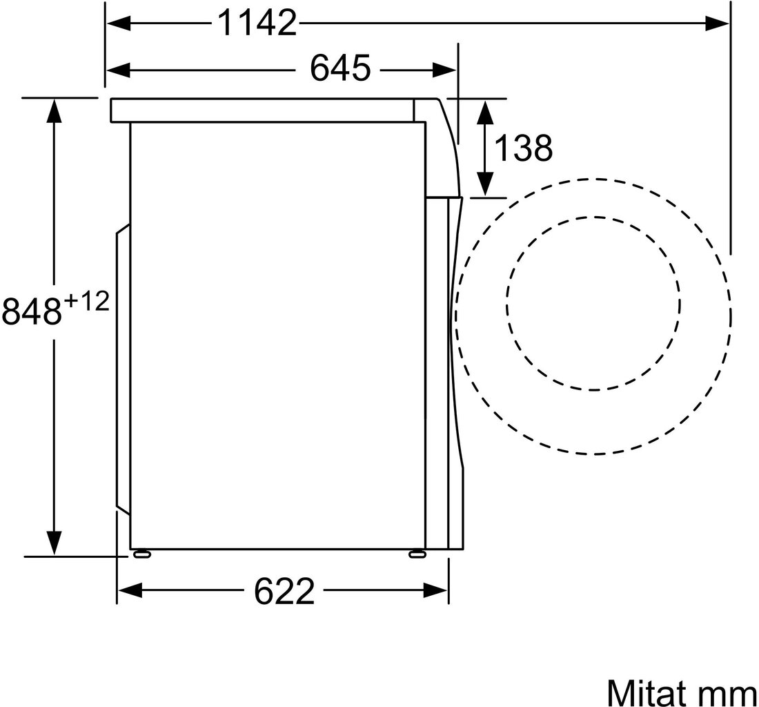 Siemens WD4HU542DN iQ700 цена и информация | Skalbimo mašinos | pigu.lt