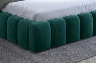 Кровать  Lamica, 140x200 см, зеленый цвет цена и информация | Кровати | pigu.lt