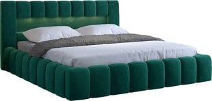 Кровать  Lamica, 160x200 см, зеленый цвет цена и информация | Кровати | pigu.lt