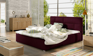 Кровать Latina MD, 160х200 см, красный цвет цена и информация | Кровати | pigu.lt