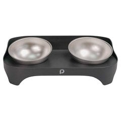 Bowls for dogs and cats Paw In Hand (Black) цена и информация | Миски, ящики для корма | pigu.lt