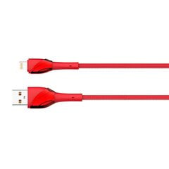 Кабель LDNIO LS661 USB — Micro USB, 1 м, 30 Вт (красный) цена и информация | Кабели для телефонов | pigu.lt