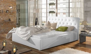 Кровать Eltap Milano, 140х200 см, белый цвет цена и информация | Кровати | pigu.lt