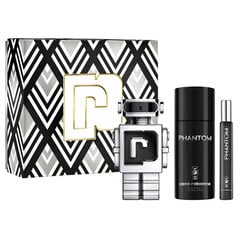 Dovanų rininys vyrams Paco Rabanne: EDT, 100ml + dezodorantas, 150ml + EDT, 10 ml kaina ir informacija | Paco Rabanne Kvepalai, kosmetika | pigu.lt