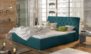 Кровать Eltap Milano, 200x200 см, синяя цена и информация | Кровати | pigu.lt