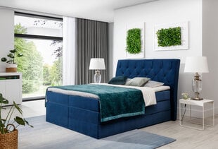 Кровать Mirabel, 140х200 см, синий цена и информация | Кровати | pigu.lt
