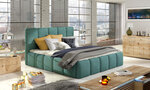 Кровать  Edvige, 180х200 см, зеленый цвет