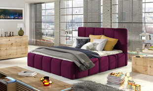 Кровать  Edvige, 180х200 см, фиолетовый цвет цена и информация | Кровати | pigu.lt