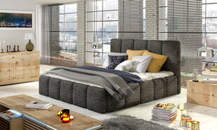 Кровать Edvige, 160x200 см, серый цена и информация | Кровати | pigu.lt