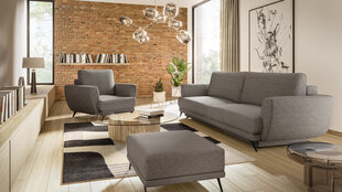 Комплект мягкой мебели из 3-х частей Eltap Megis, серый цвет цена и информация | Комплекты мягкой мебели | pigu.lt