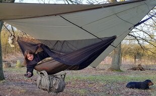 Hamakas Bushmen Vagabond, žalias kaina ir informacija | Hamakai | pigu.lt