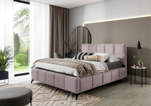 Кровать  Mist, 160х200 см, розовый цвет цена и информация | Кровати | pigu.lt