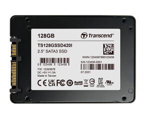 Transcend TS128GSSD420I kaina ir informacija | Vidiniai kietieji diskai (HDD, SSD, Hybrid) | pigu.lt