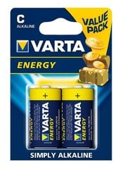 Батарейки Varta R14, 2 шт. цена и информация | Батарейки | pigu.lt