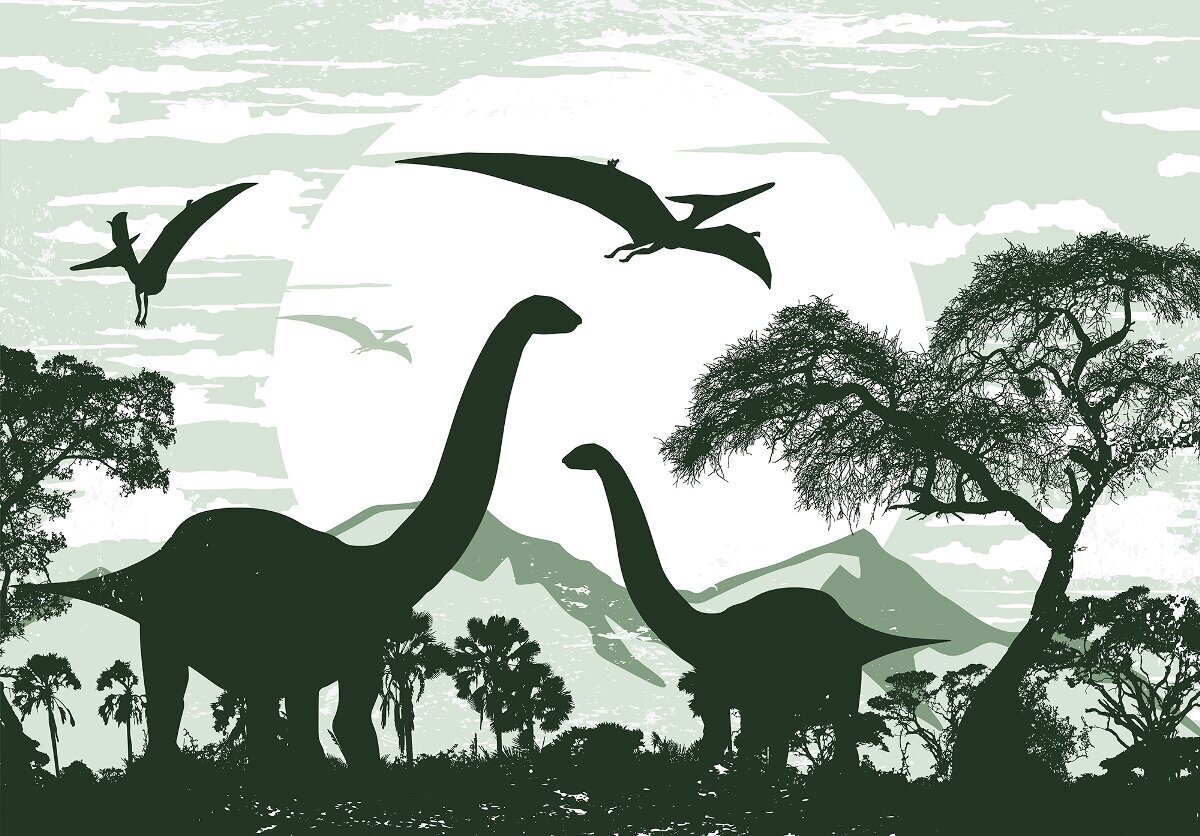 Fototapetai Dinozaurai цена и информация | Fototapetai | pigu.lt