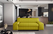 Sofa Porto 2, geltona kaina ir informacija | Sofos | pigu.lt