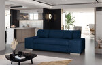 Sofa Porto 3, 210x90x98 cm, mėlyna
