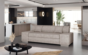 Sofa Porto 3, 210x90x98 cm, smėlio kaina ir informacija | Sofos | pigu.lt